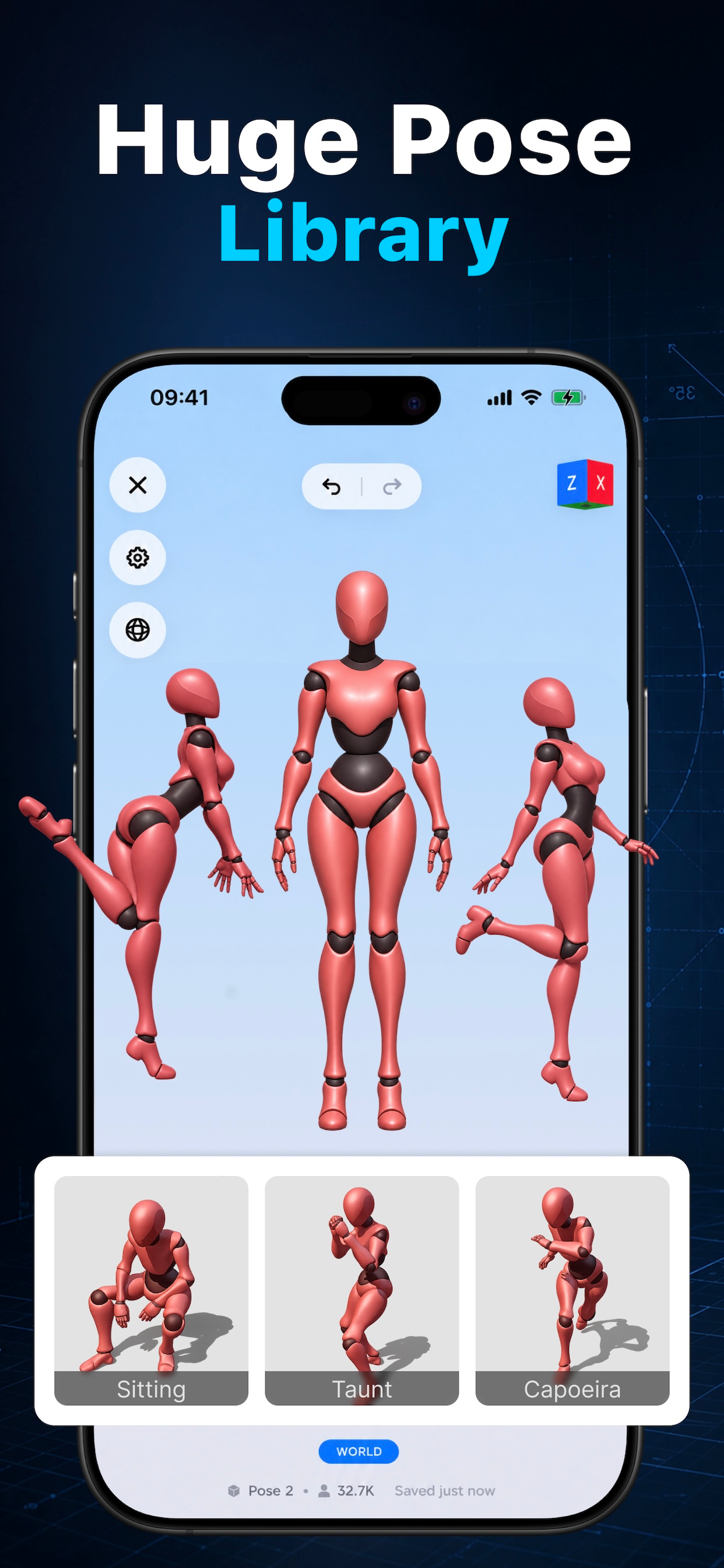 3D Pose Maker Easy Model Poser screenshot 4