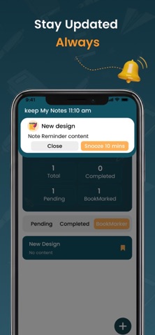 Notepad Taker - To Do Reminder iPhone screenshot