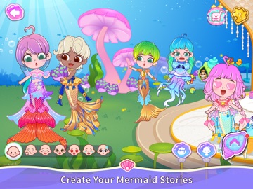 Bobo Mermaid Ocean Playhouse iPad screenshot