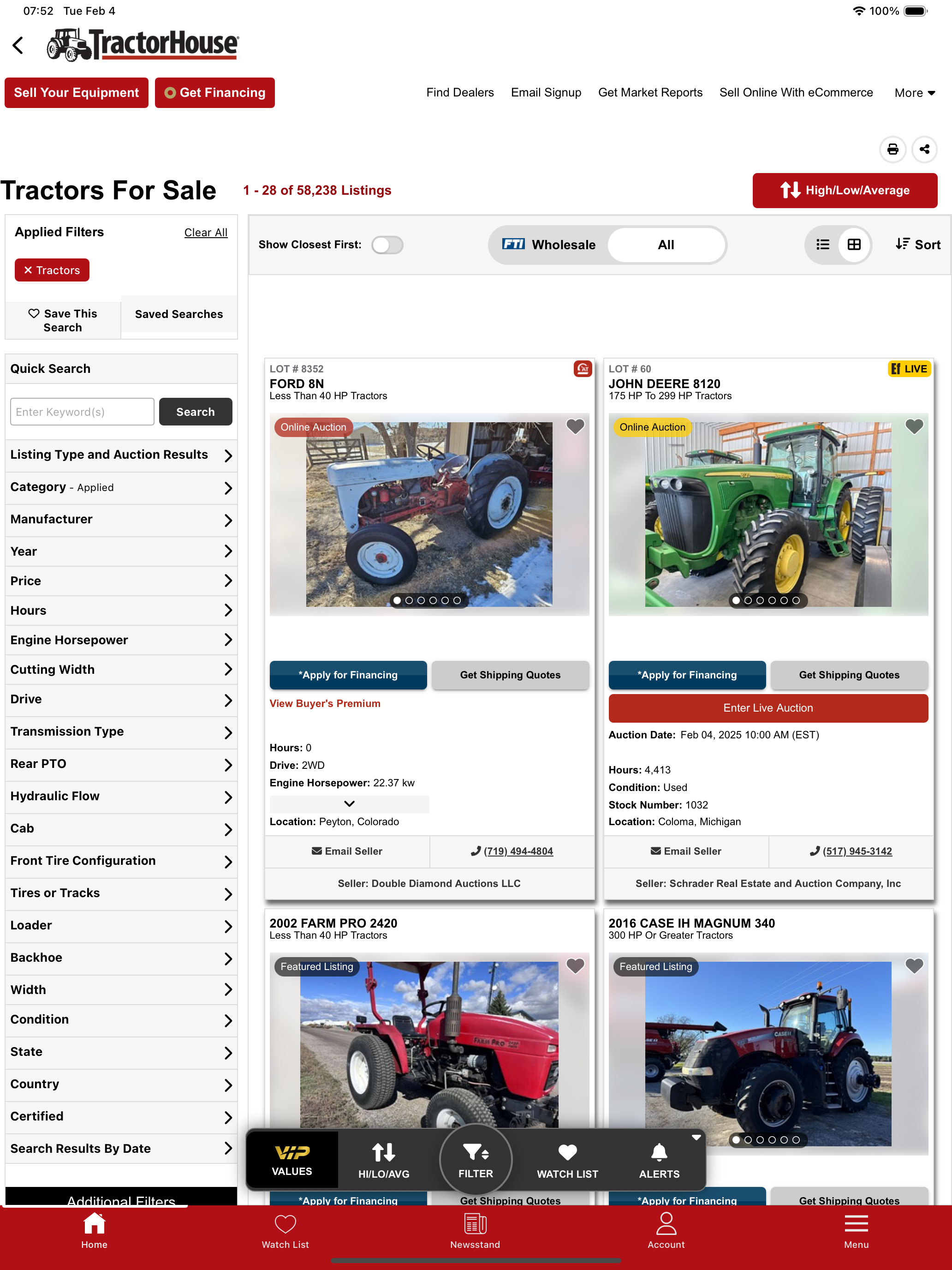 TractorHouse: Farm Equipment