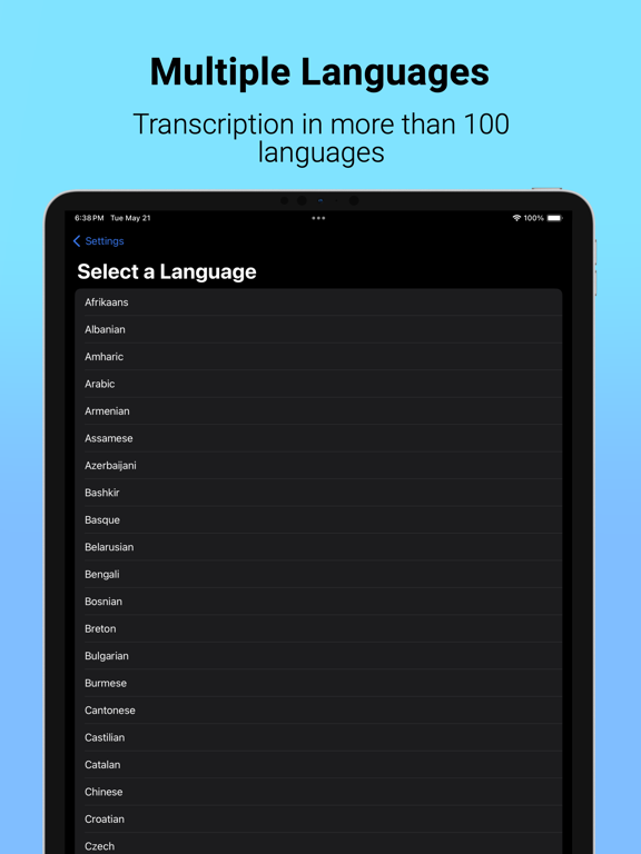 App screenshot