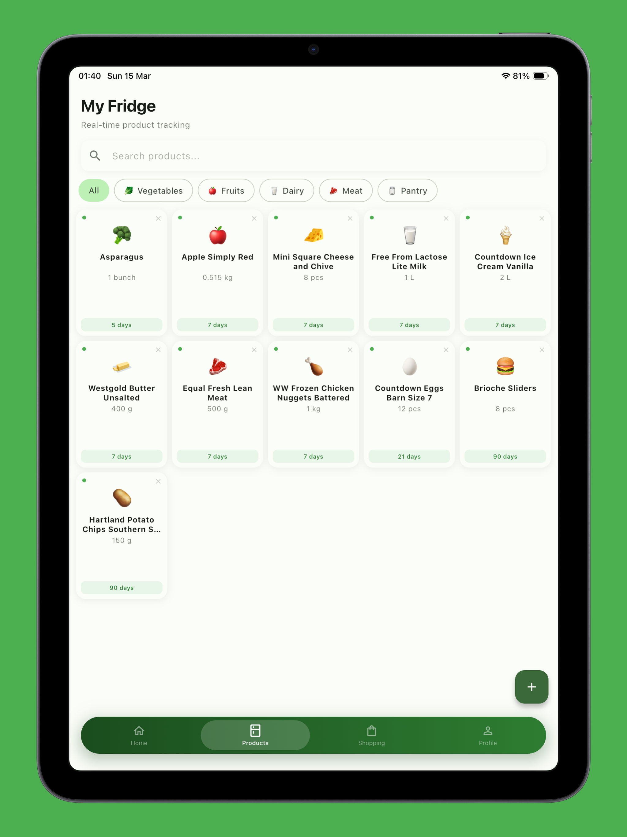 Fridgey: AI Recipe Planner screenshot 8
