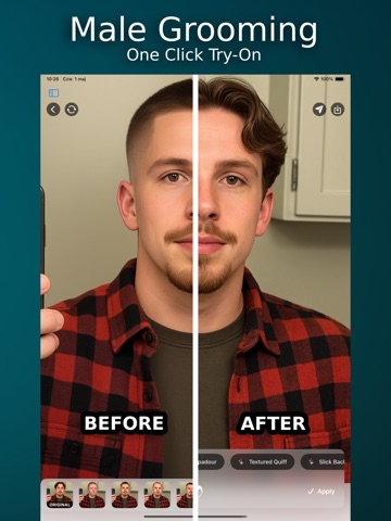 Male Grooming iPad screenshot
