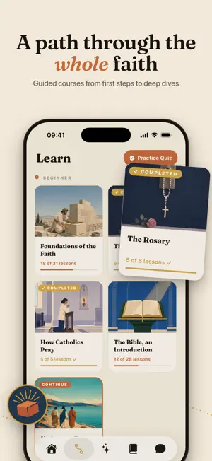 Saintly: Learn Catholic Faith screenshot 2