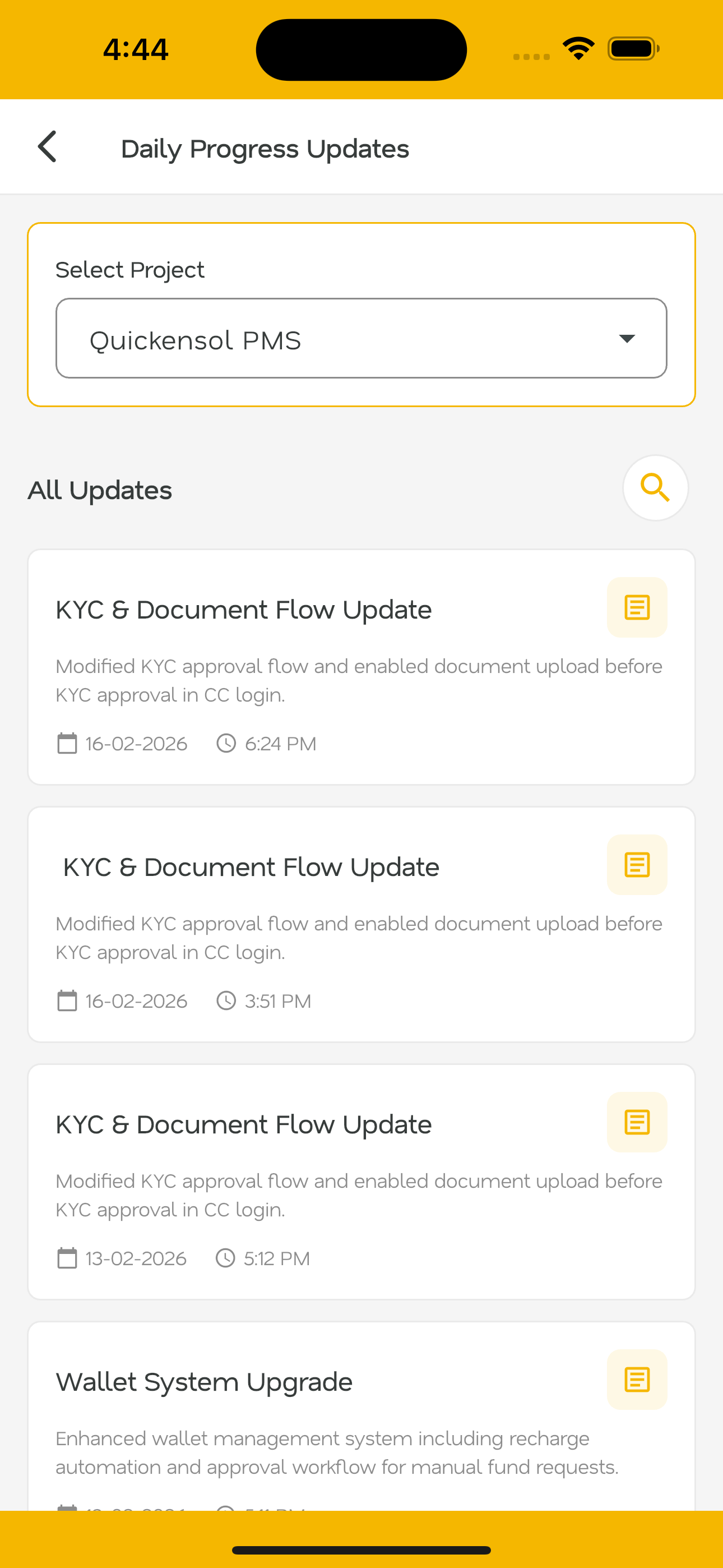 Quickensol Support screenshot 9
