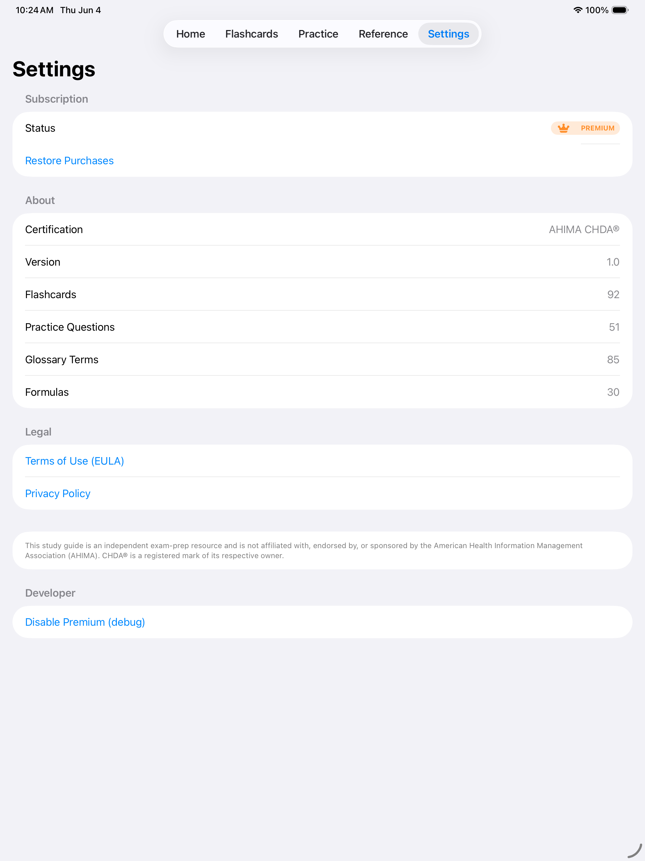 Certified Health Data Analyst screenshot 6