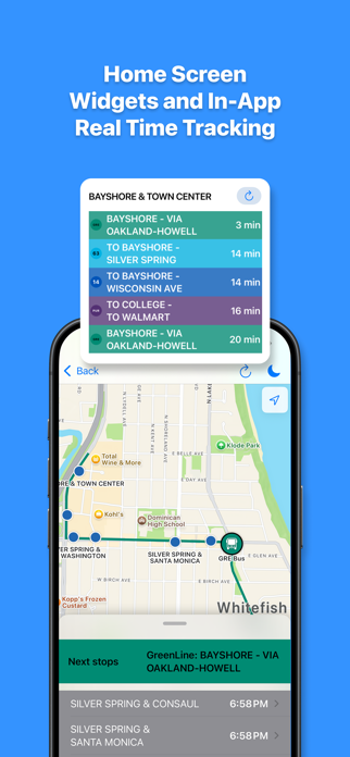 Milwaukee Bus: MCTS Tracker Screenshot 2 of 5