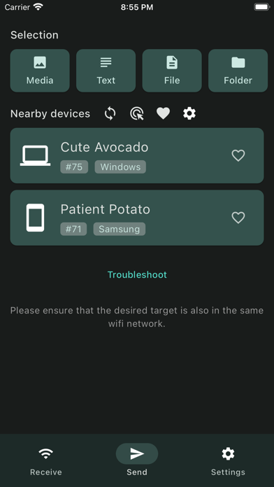 Screenshot #3 pour LocalSend
