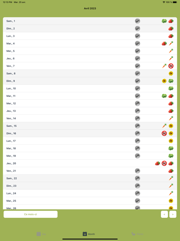 Screenshot #6 pour Jardinez avec la lune