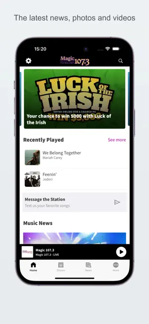 Magic 107.3 Charleston screenshot 1