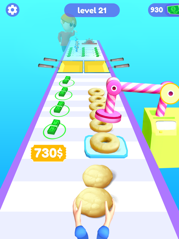 Screenshot #4 pour Bakery Stack Cooking Games