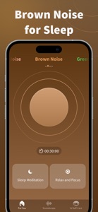 Green Noise Deep Sleep Sounds screenshot #3 for iPhone