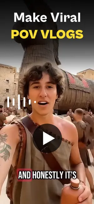 AI Vlog Video Maker: POV Vlogs screenshot 1