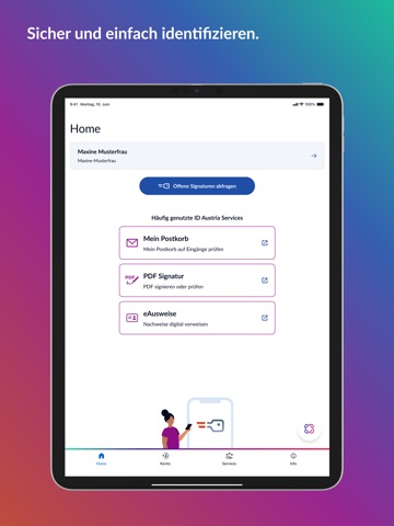 ID Austria App Store preview screenshot 5