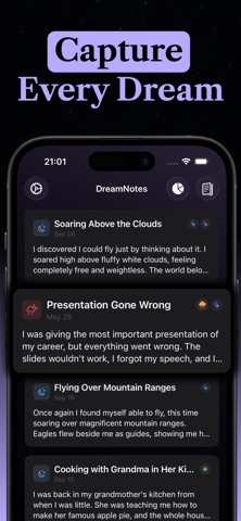 DreamNotes: Dream Journal App Screenshot 2 of 6