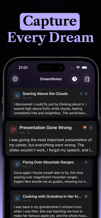 DreamNotes: Dream Journal App Screenshot 2 of 6