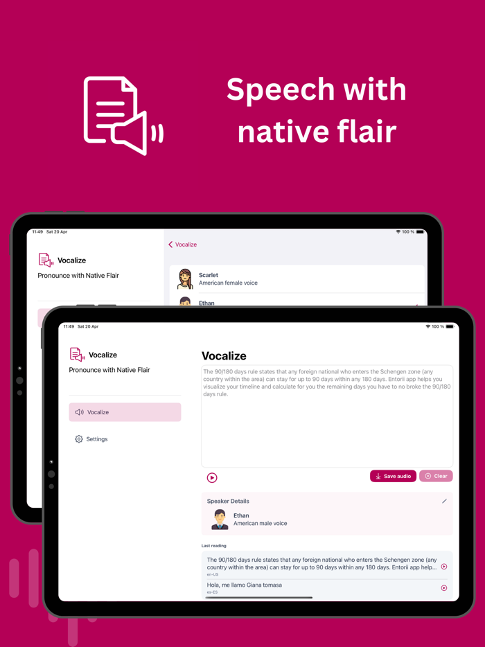 Text to Speech Audio Voice