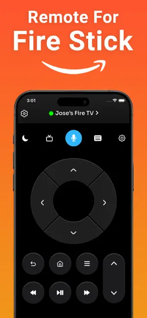 Remote for FireStick - Fire TV screenshot 1