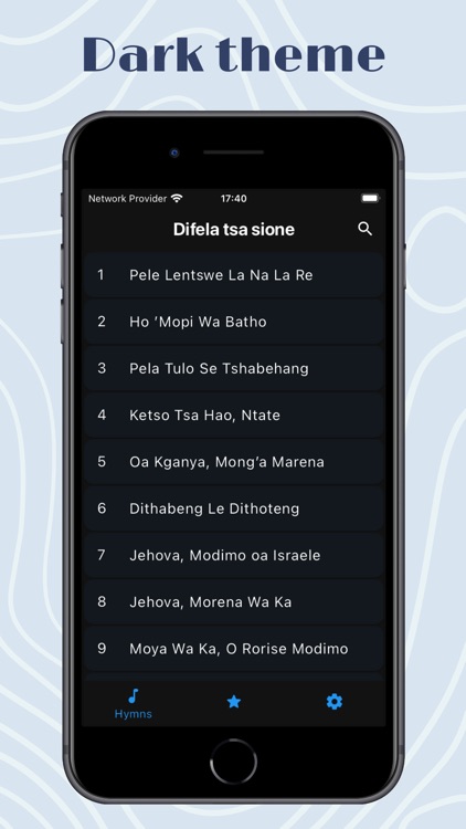 Difela Tsa Sione Hymns screenshot-6