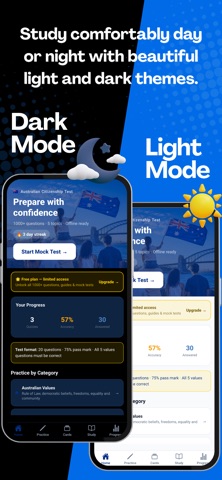 Australian Citizen Test Prep iPhone screenshot