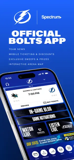 Tampa Bay Lightning Official screenshot 1