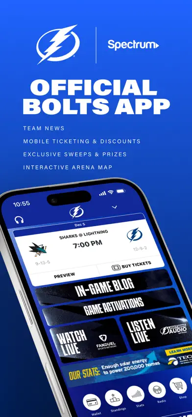 Tampa Bay Lightning Official screenshot 1