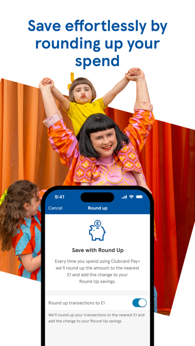 Tesco Bank and Clubcard Pay+ Screenshot