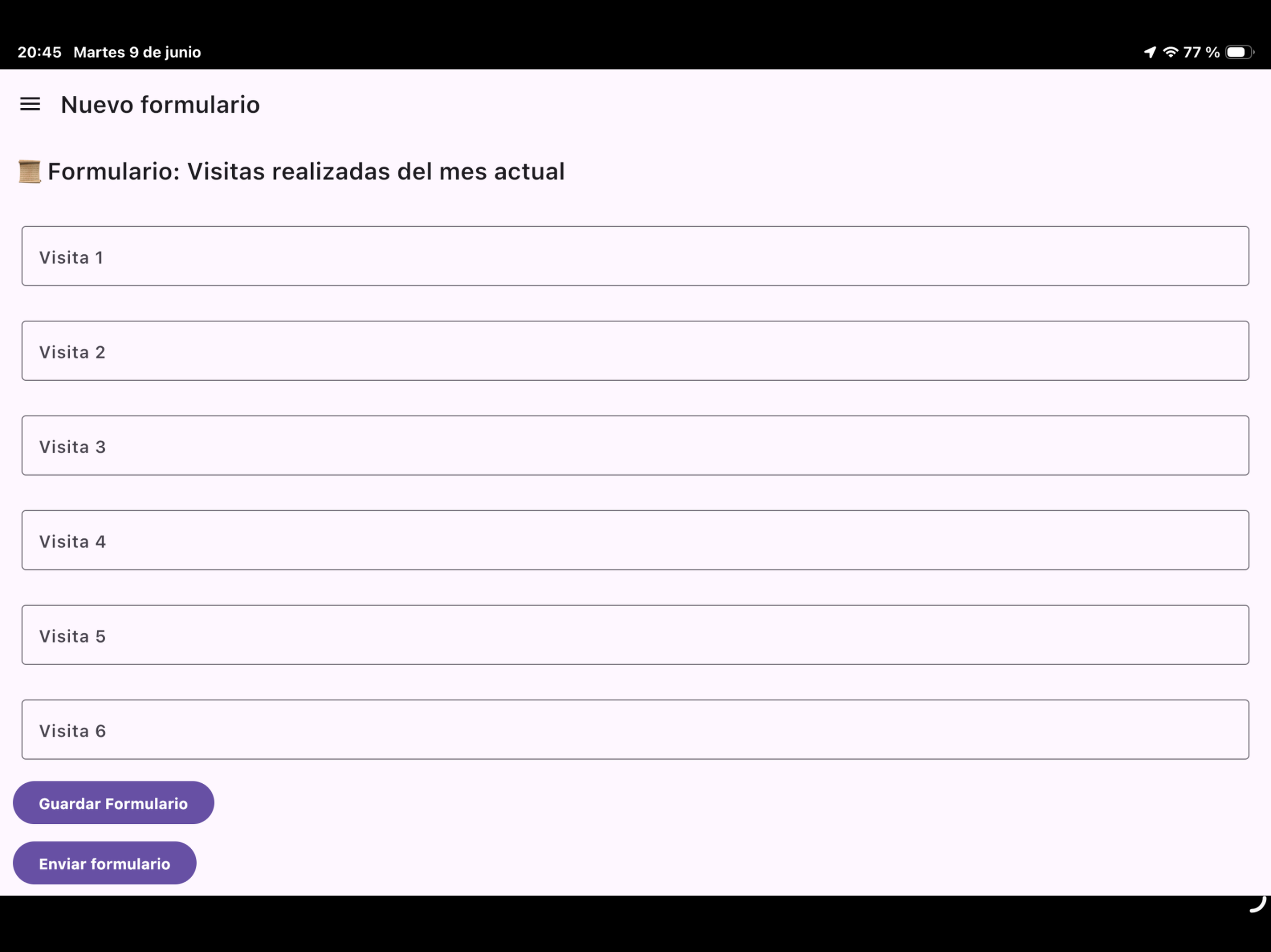 Bixpe Formularios online screenshot 10