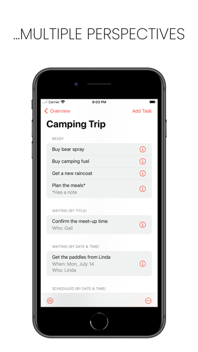 NextAction App Screenshot