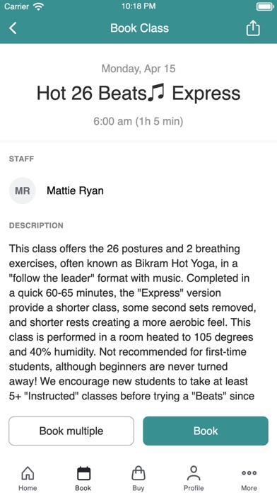 Hot Yoga Louisville Screenshot