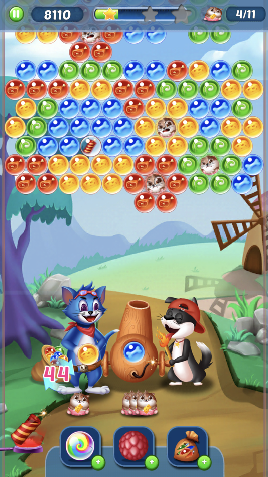 #8. Tomcat Pop: Bubble Shooter (iOS) 由: Phan Tu