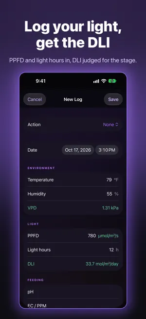 ChloroFile: Grow Tracker screenshot 2