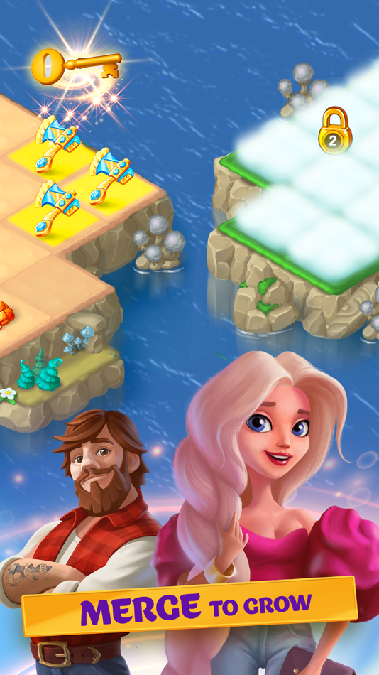 #1. EverMerge: Merge & Match Game (iOS) 来自: Big Fish Games, Inc