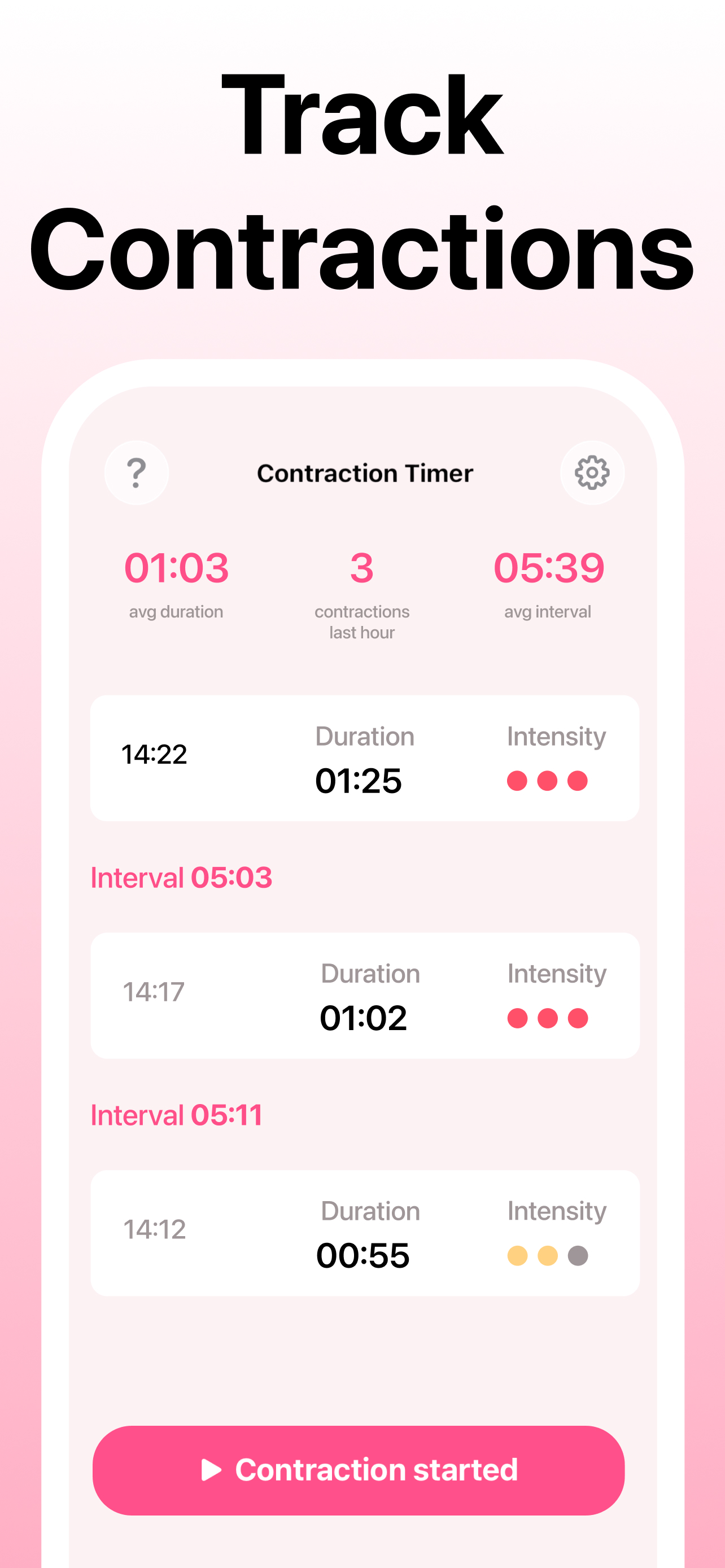 Contraction Timer - Leleka