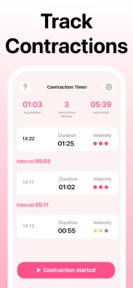Contraction Timer - Leleka screenshot