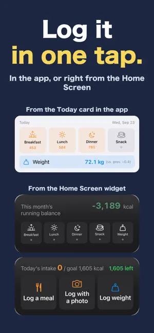 Calorie Ledger Book screenshot 2