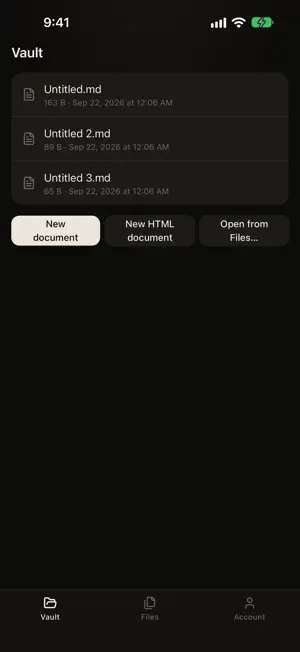 Markdown Editor: MD HTML PDF screenshot 3