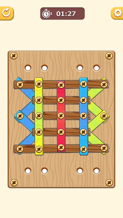 screw puzzle wood nut & bolt screenshot-4
