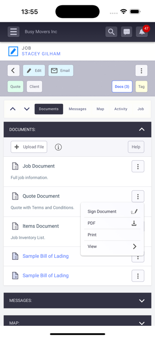 Moverbase - CRM for Movers Screenshot 2 of 10