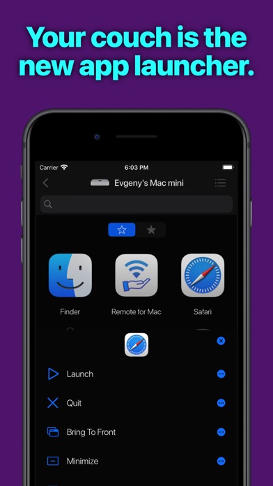 Remote, Mouse & Keyboard Screenshot