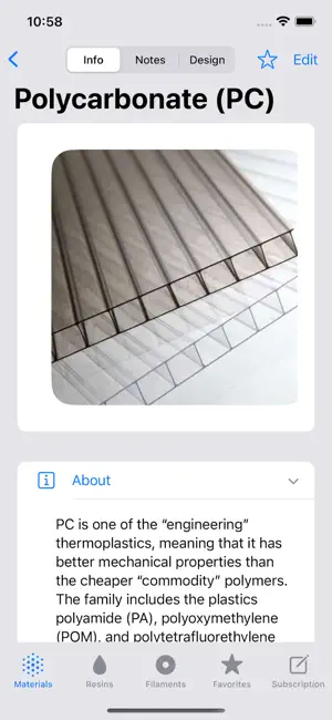 Design Materials screenshot 4