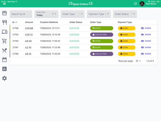 OnlyGulp Epos app screenshot 3