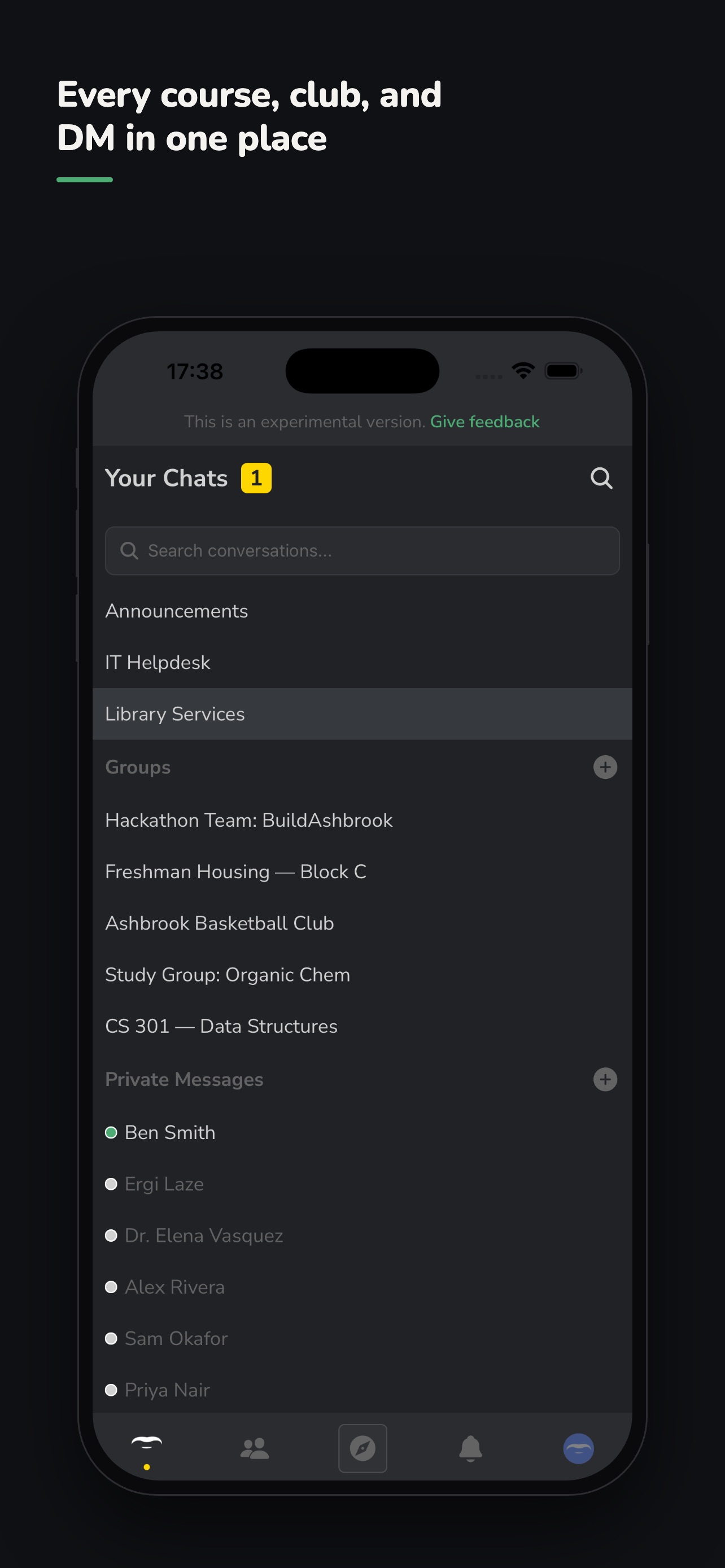 Screenshot 2 of Flass - Campus Chat