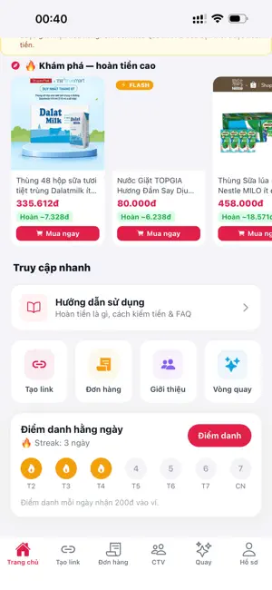 PB Ví Hoàn Tiền iPhone screenshot 5