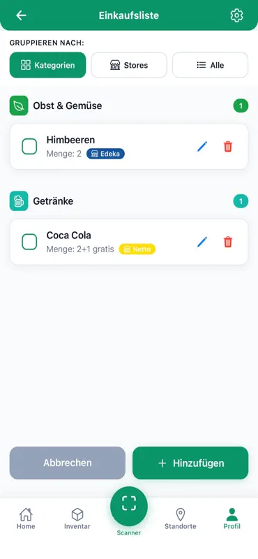 VorratsApp screenshot 7 of 10
