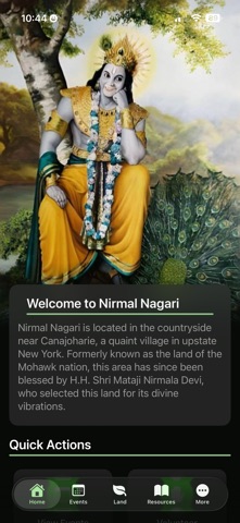 NirmalNagari USA iPhone screenshot