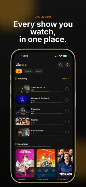 SeriMovie: TV Show Tracker screenshot 1