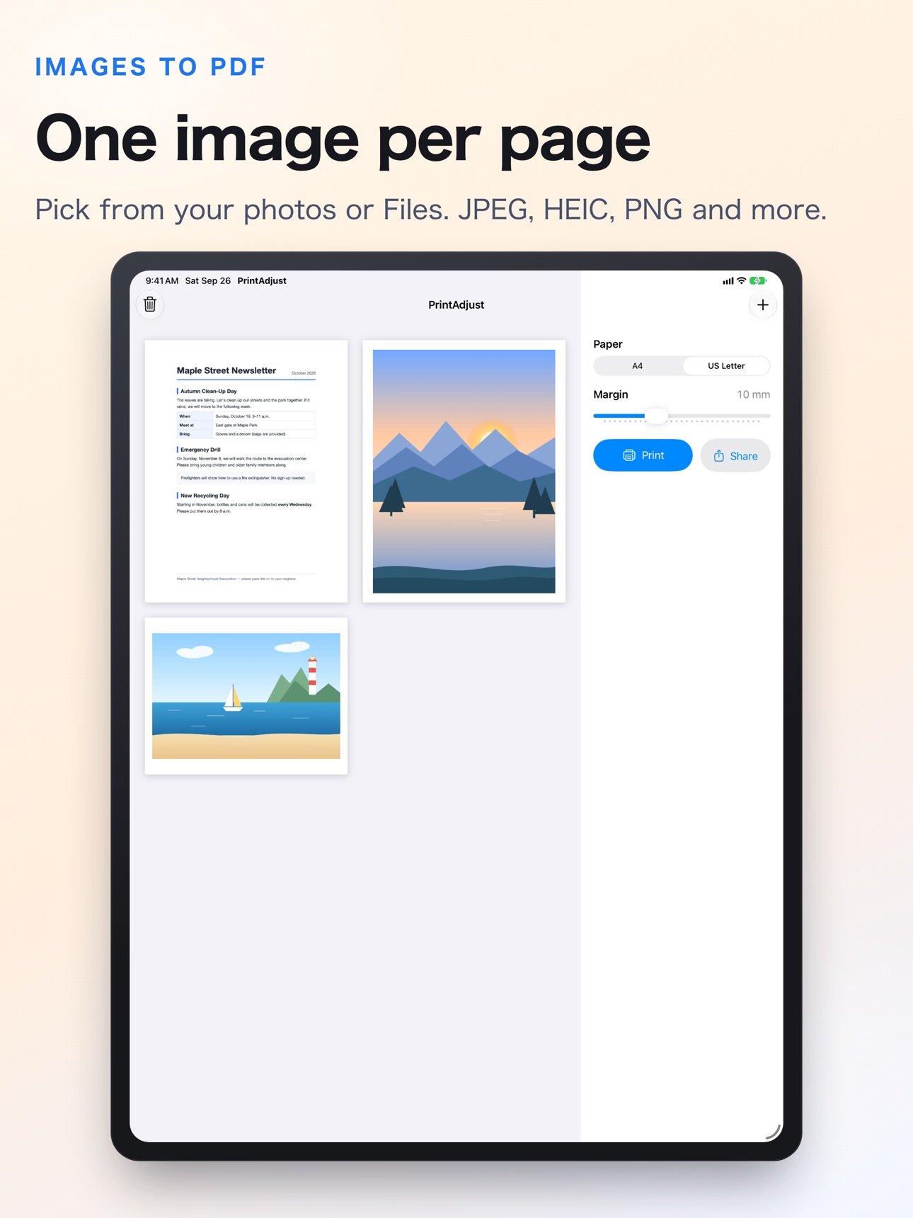 Screenshot 5 of PrintAdjust