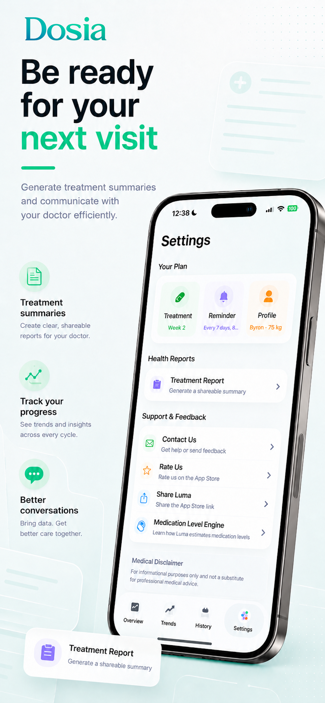 Dosia : GLP-1 Dose Tracker screenshot 5