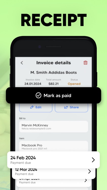 Invoice Maker・Simple Receipts screenshot-3